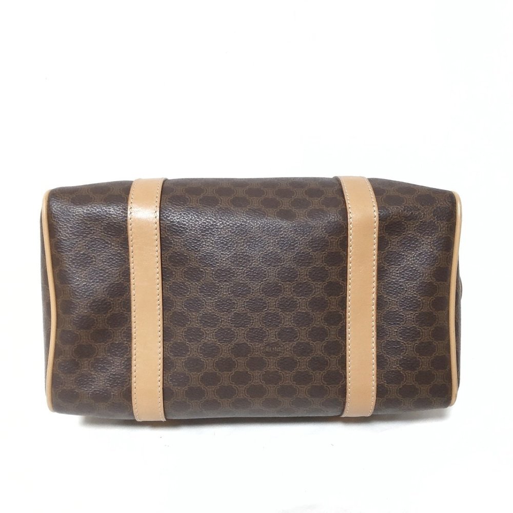 Celine Brown Pattern Handbag Macadam - image 4